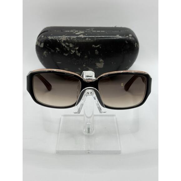 Calvin Klein Collection 9895 796 Sunglasses Brown Gradient Women Italy w Case main image 7